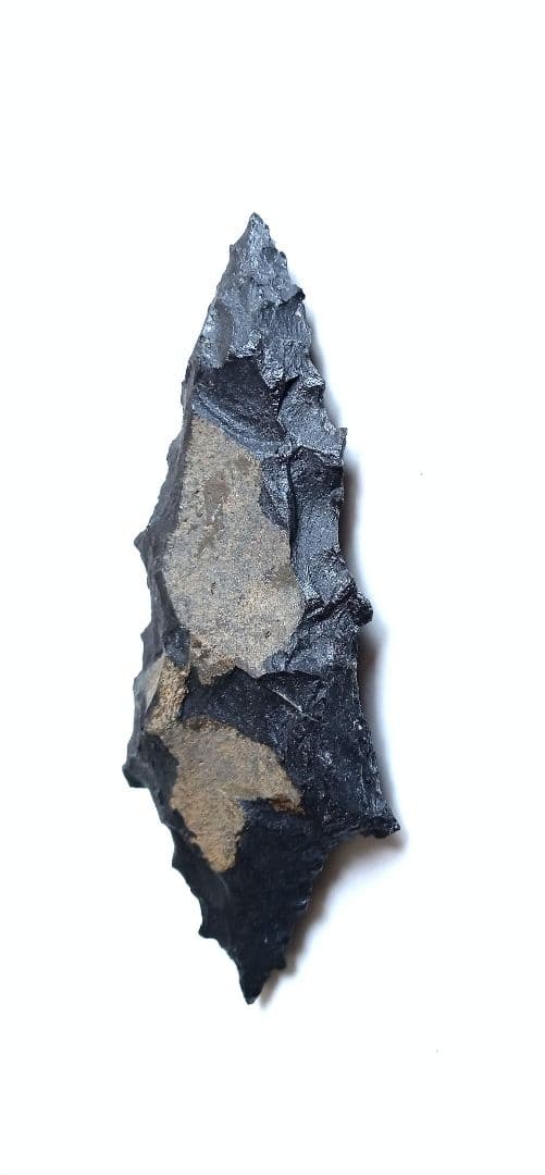 尖頭器 魅惑の 石器 393 原始時代模写