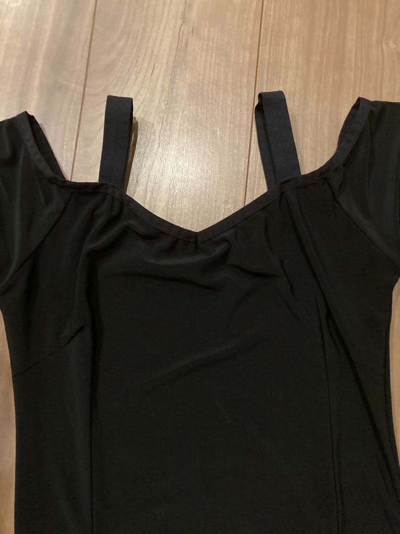 社交ダンス セパレート ドレス ブラック Mサイズ