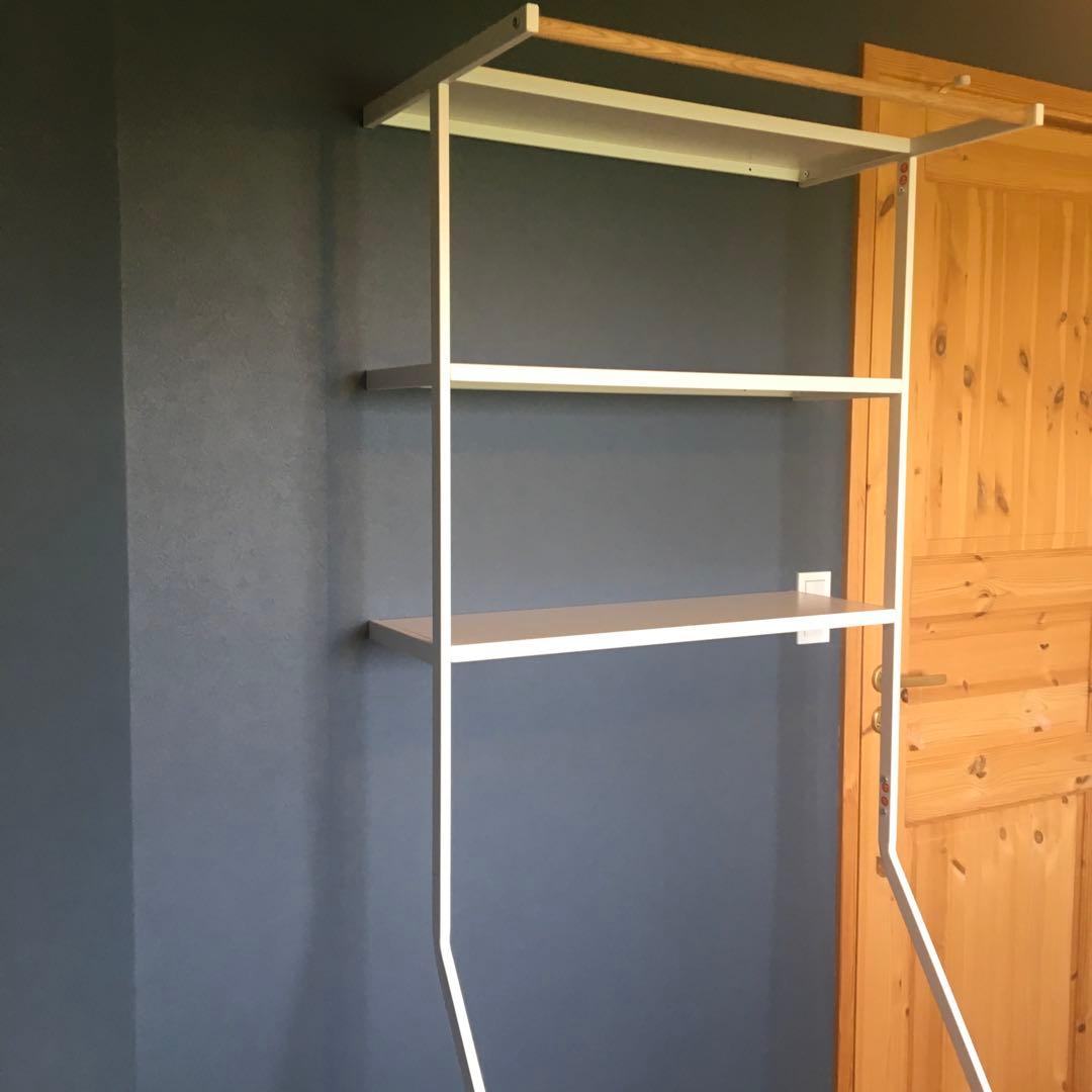 TOWER 山崎実業　立てかけるランドリーラック 　立て掛けランドリーシェルフ