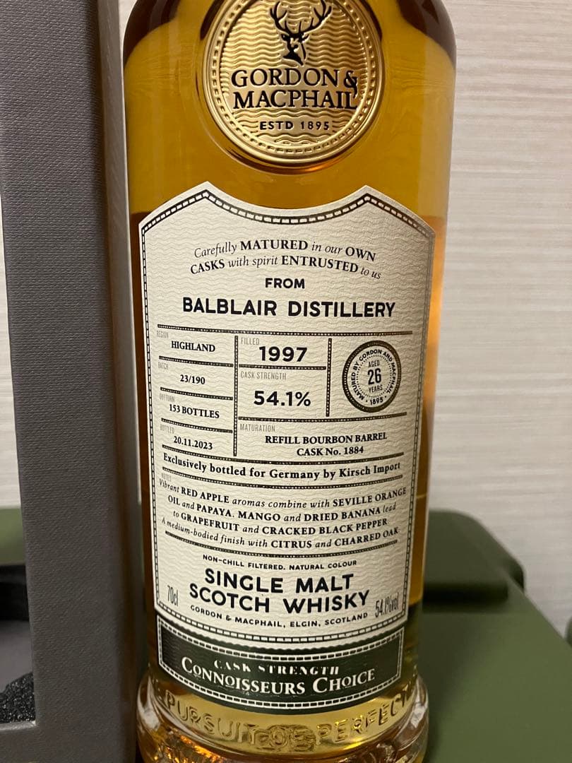 バルブレア1997 26年 G&M