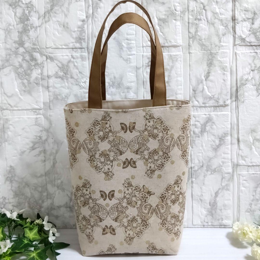 【オーダー品】　巾着バッグ　ドリンクバッグ