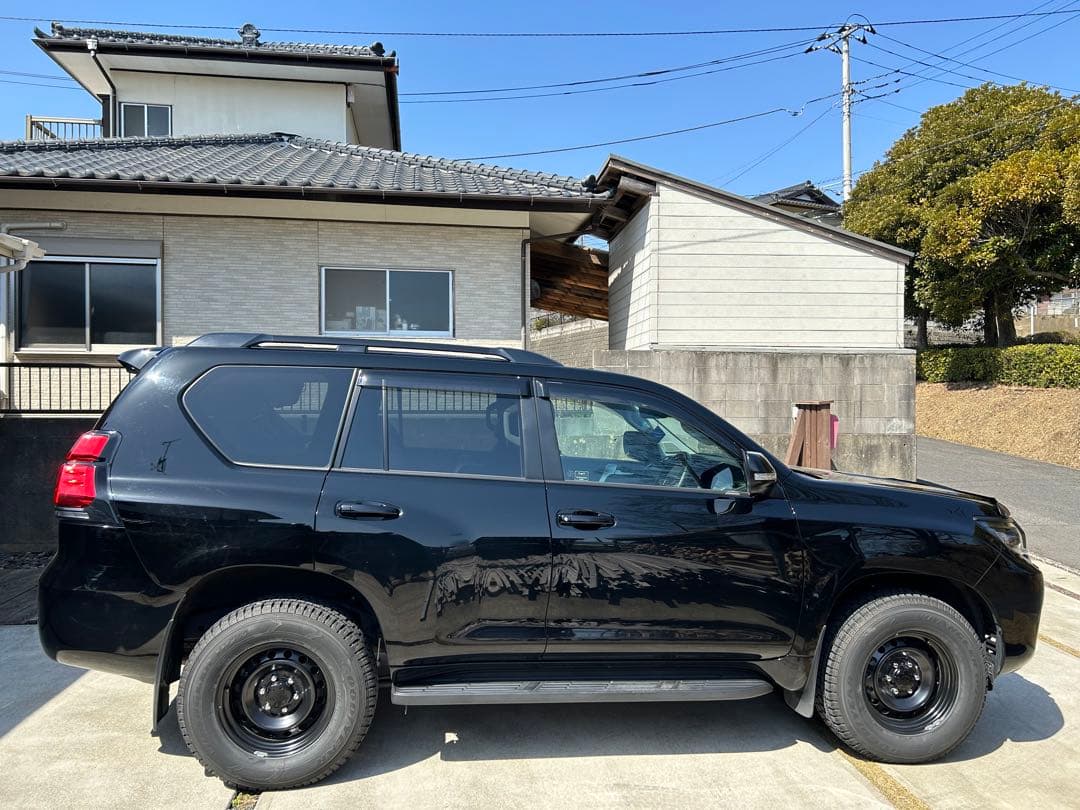 ⭐︎最終値下げ⭐︎プラド FJクルーザーホイール付スタッドレスタイヤ　グッドイヤー