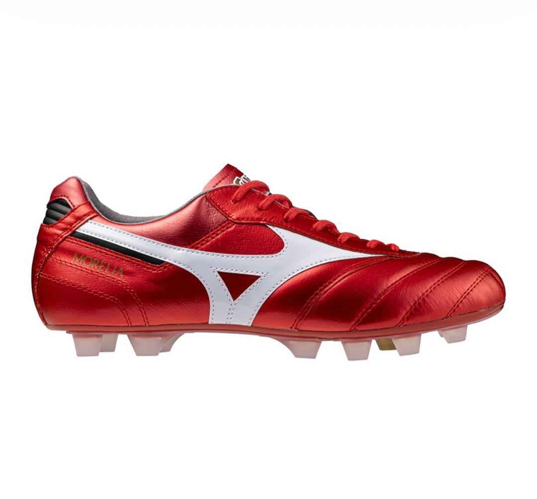 Mizuno Morelia II Japan 24.5 レッド/ホワイト