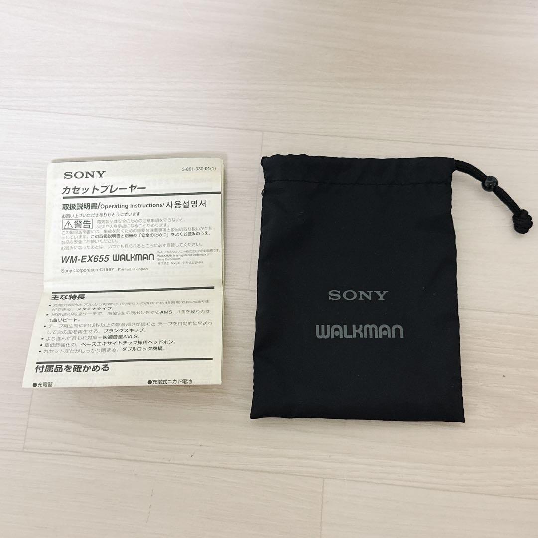 1799【SONY】WALKMAN WM-EX655 カセットウォークマン