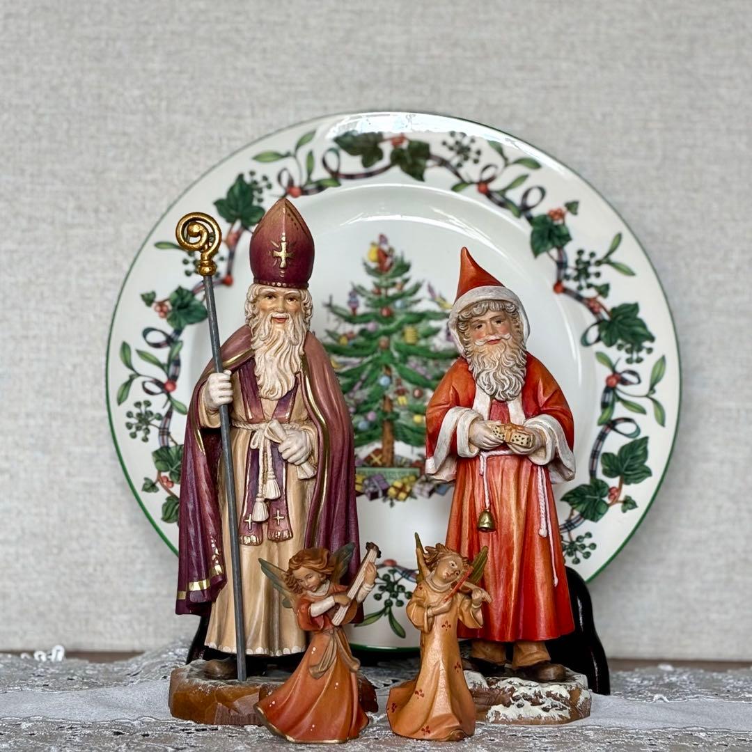 アンリ人形　ANRI ☆クリスマスに…☆ ◆希少◆ 25㎝　【聖ニコラウス・1】