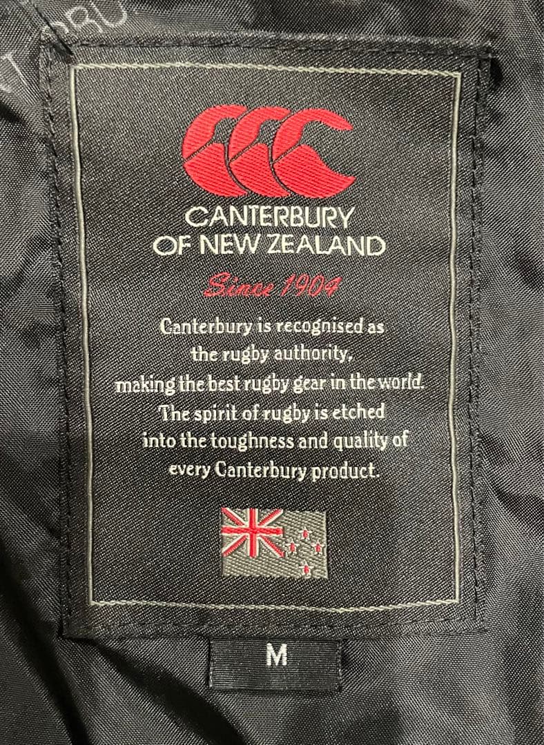 canterbury 黒 ダウンコート ロングダウンジャケット ベンチコート