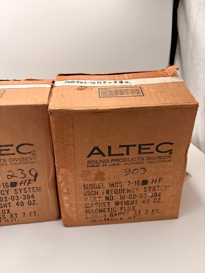 ALTEC LANSING MR802-16HF ローレンジスピーカー
