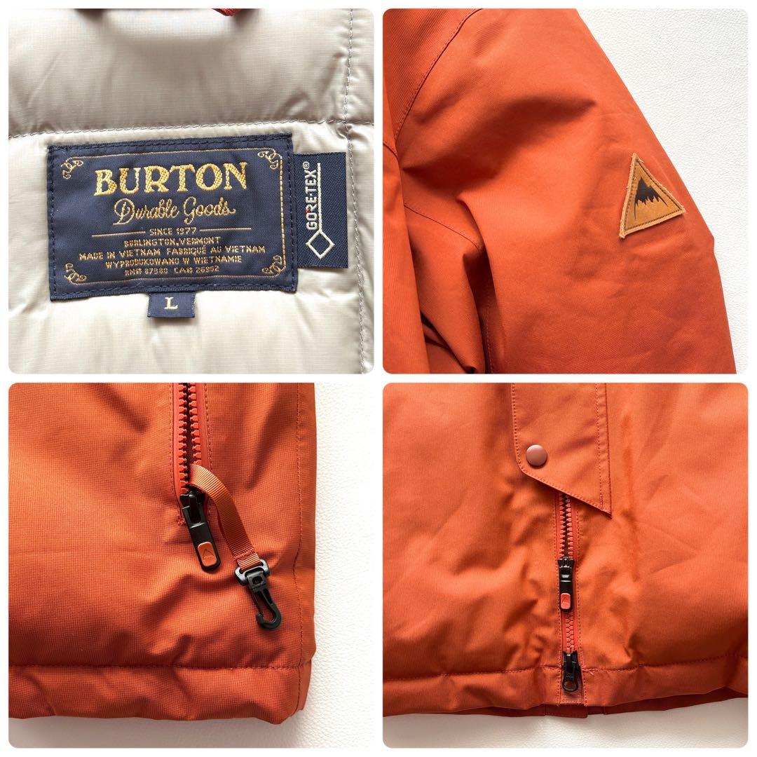 02087-12 バートン　ゴアテックス　スキーウェア　オレンジ　L メンズ