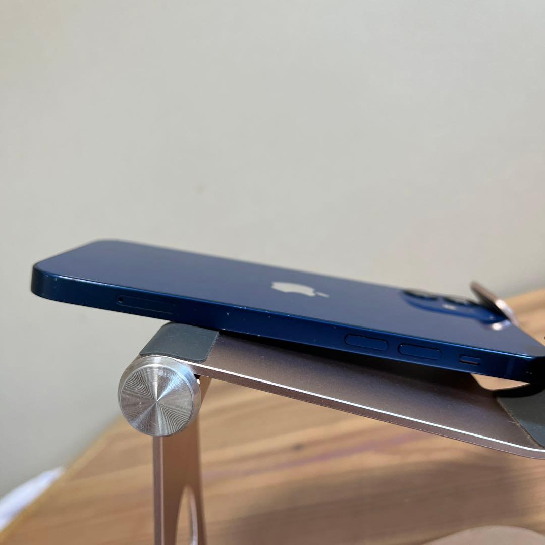 バッテリー新品100%！iPhone12 ブルー　64GB SIMフリー