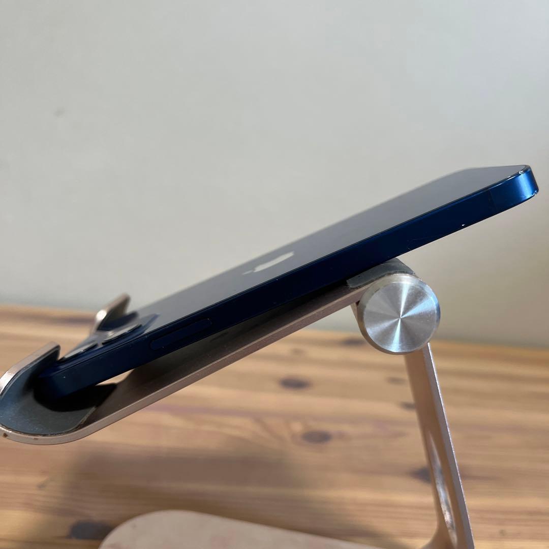 バッテリー新品100%！iPhone12 ブルー　64GB SIMフリー