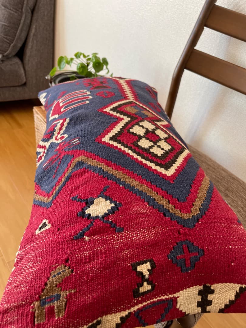 オールドキリムクッションカバー