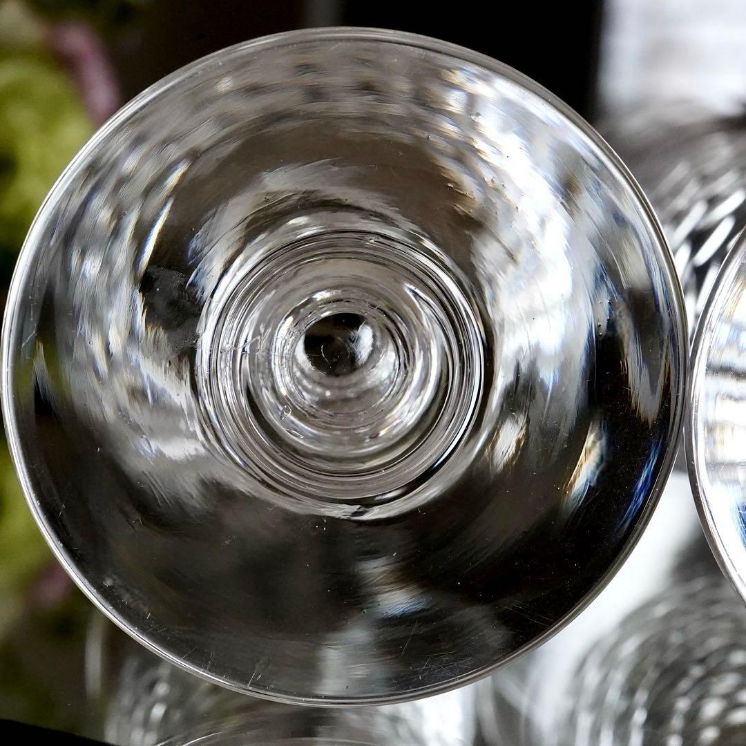 希少オールドバカラBACCARATゴンドール アペリティフ ワイングラス ペアB