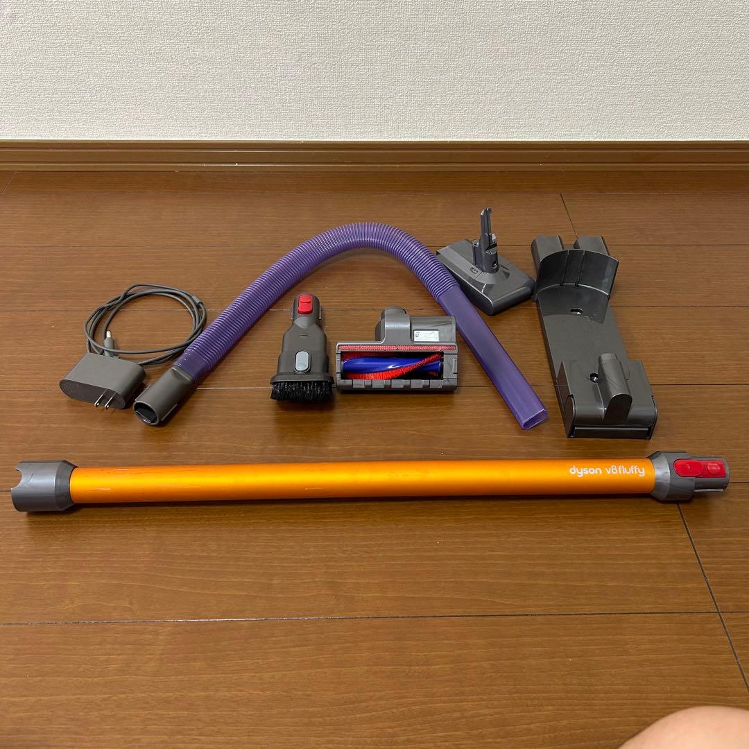 Dyson - V8 SV10Kコードレス掃除機 バッテリー変更アダプター使用