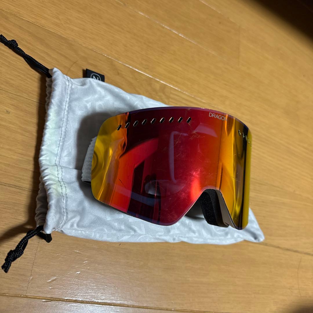 M*y様 DRAGON ゴーグル レッド・オレンジグラデーション2026最新モデ