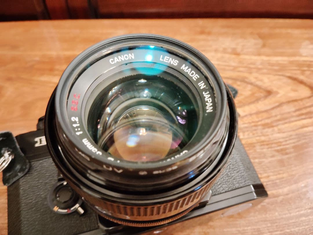 Canon F-1 初期モデル+レンズ FD 55mm f/1.2
