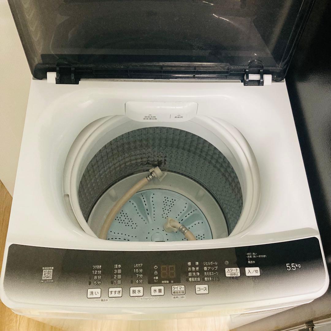 高年式美品❗️ブラックカラー一人暮らし家電セット❗️大阪、大阪近郊配送無料