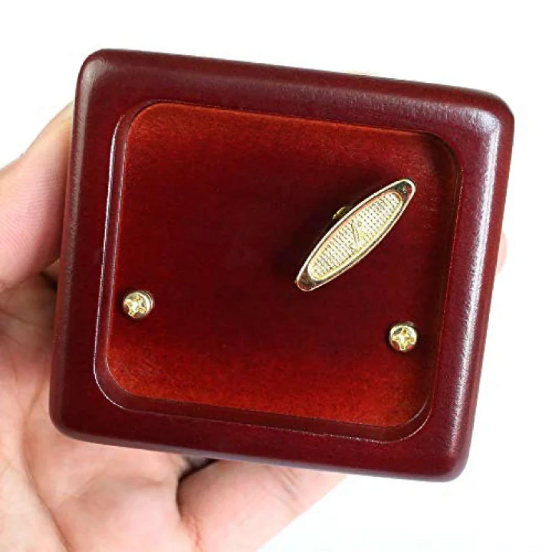 Sinzyo オルゴール 木製ミュージックボックス 記念日 誕生日 プレゼント