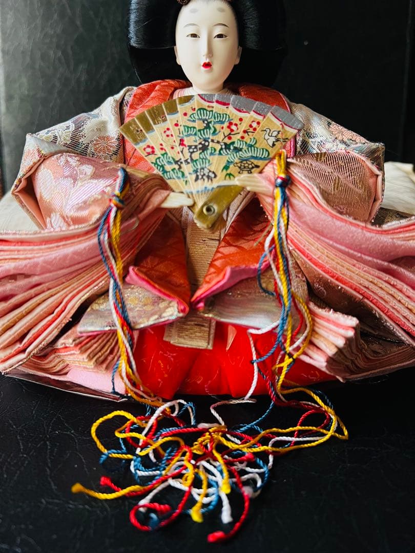 祐月ゆめさきびな／姫に難あり雛人形2体セット