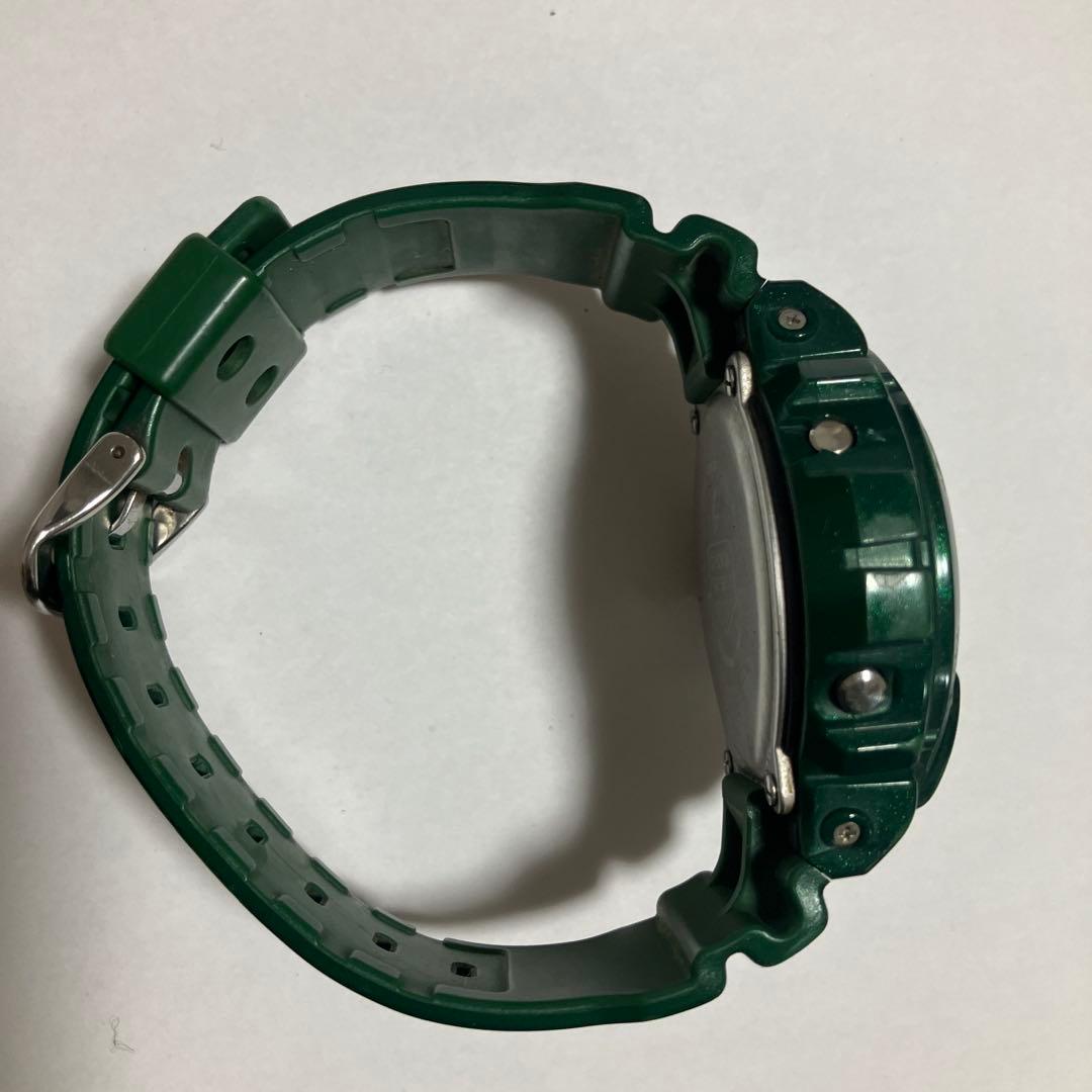 CASIO DW-6900CC-3JF クレイジーカラーズ　グリーン　傷あり