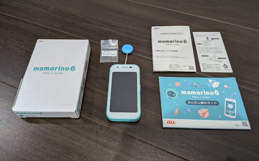 【花ちゃん猫好き❤️】au　mamorino6　キッズケータイ