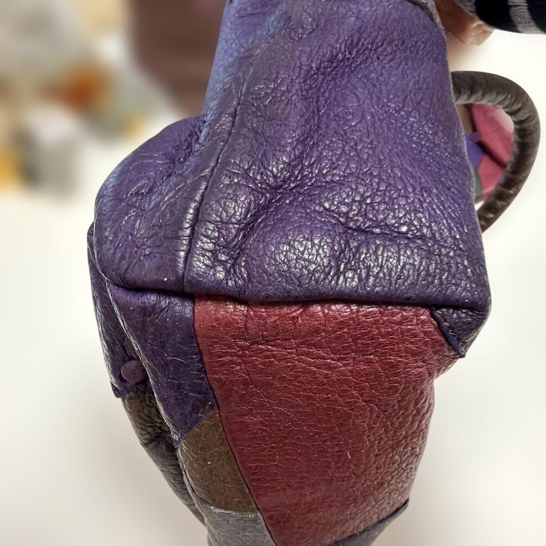 「ダルさん専用〜ʕ•ᴥ•ʔ」IBIZA　美品！希少ペッカリー　ハンドバッグ　ポー