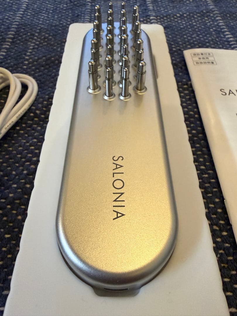 SALONIA EMS美顔器 シルバー