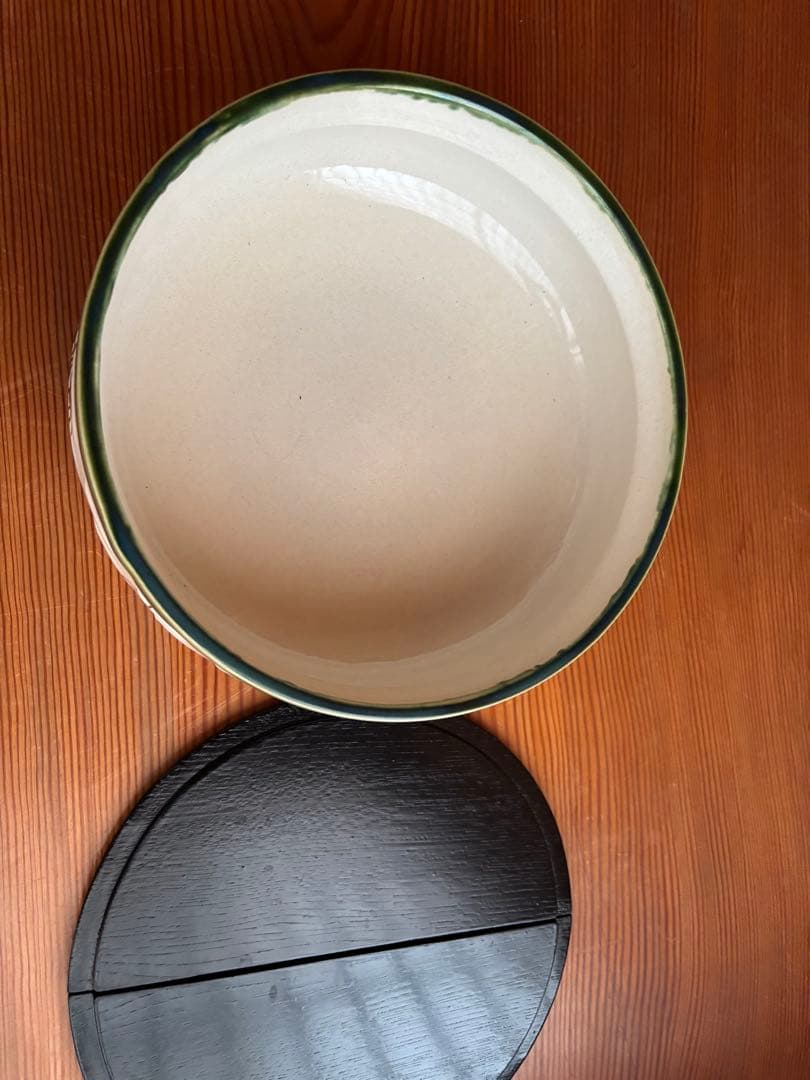 平水指　織部　ボール箱入