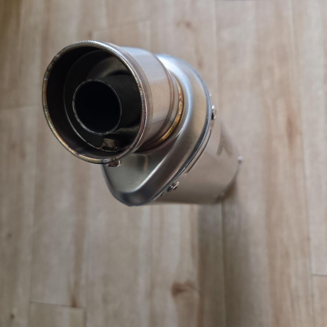 セロー、トリッカースリップオンマフラー