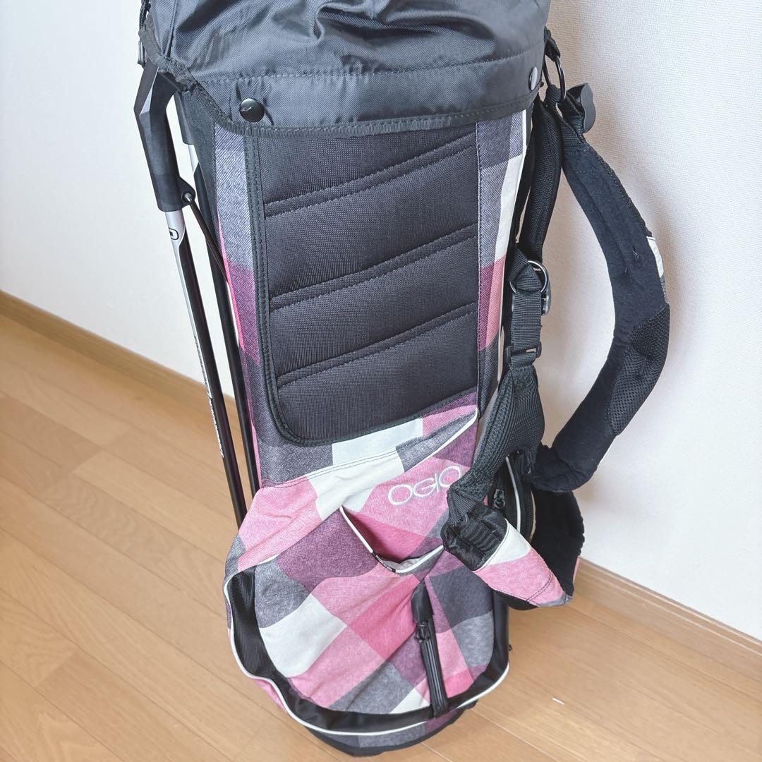 K414 OGO FEATHERLITE LUXE スタンドキャディバッグ 軽量