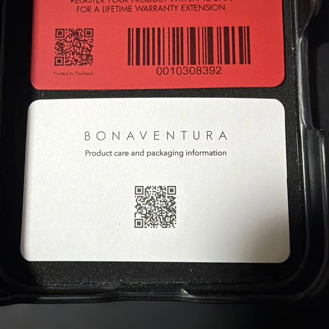 【ボナベンチュラ】iPhone17ProMaxバックカバーケースノービレレザー