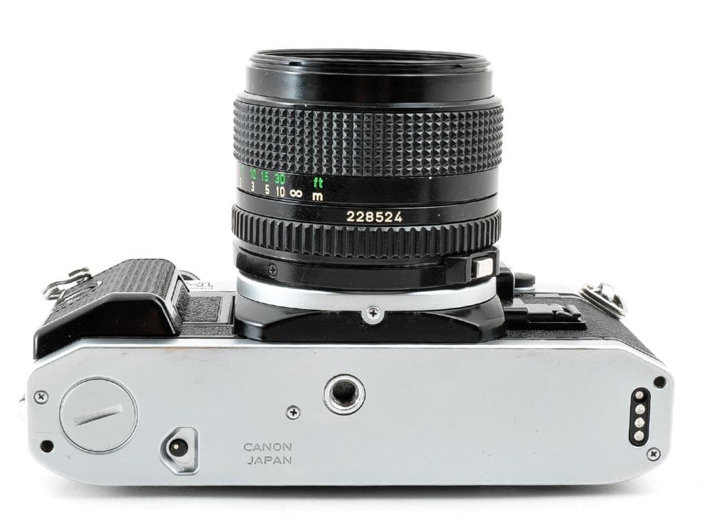 キヤノン AE-1 PROGRAM シルバー NFD 50mm f1.4《動認》