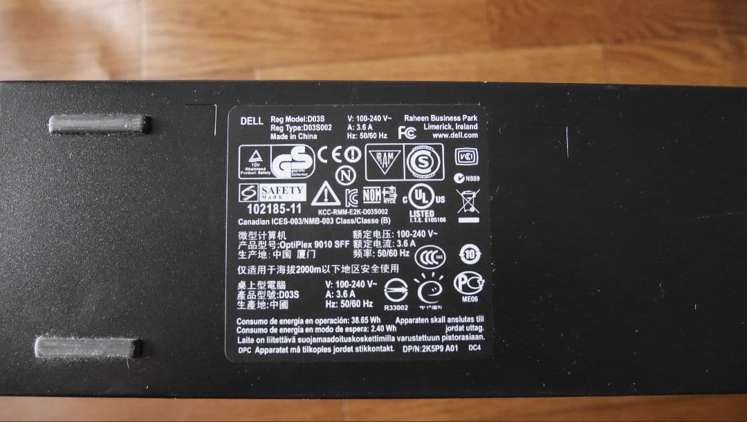 DELL OptiPlex 9010 SFF デスクトップPC