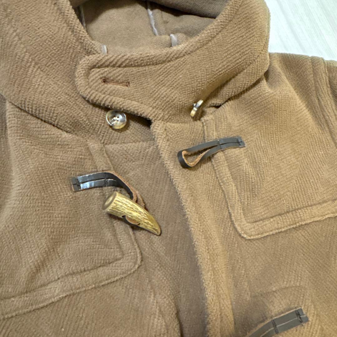 Paul Stuart ポールスチュアート ブラウン ダッフルコート カシミア