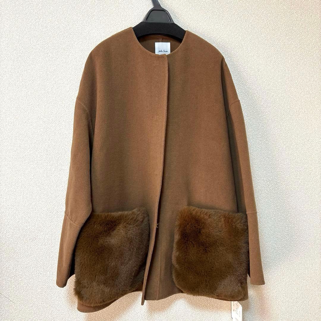 T.KMilaOwenミラ オーウェン 2wayファーポケットリバーコート