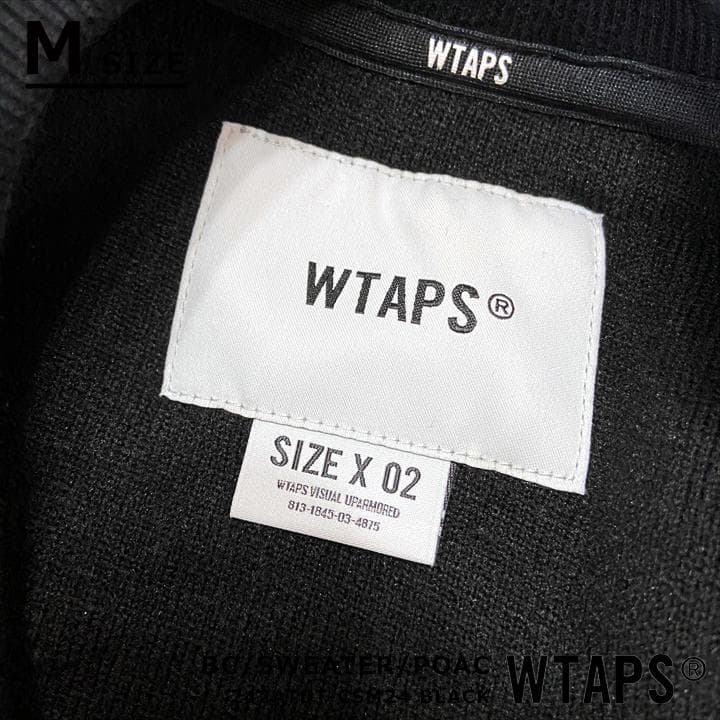 【Mサイズ】WTAPS★ボア クルーネック フリース ブラック 新品未使用