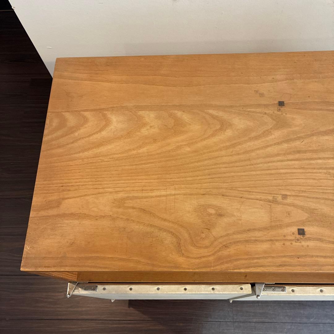 TRUCK FURNITURE希少初期サイドボードキャビネットターンテーブル台