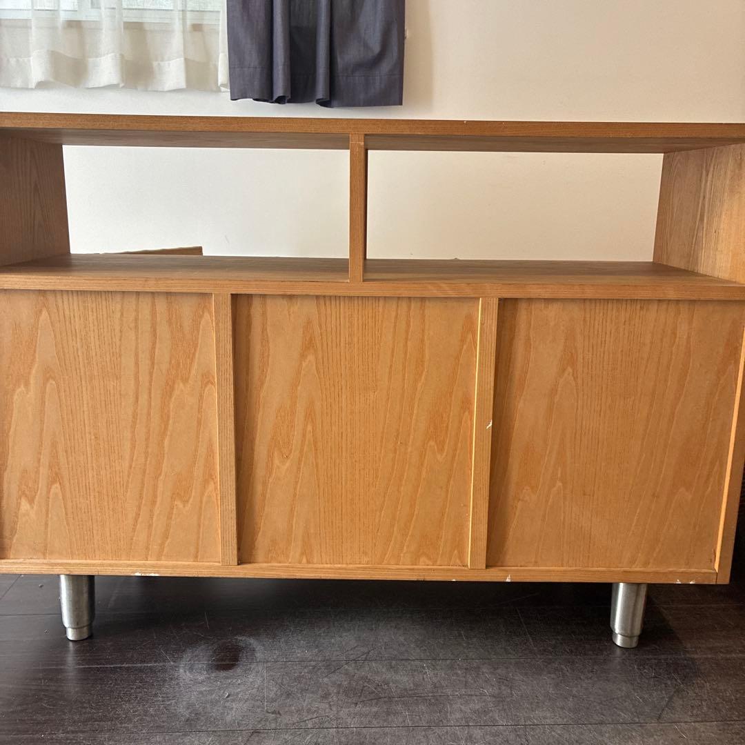 TRUCK FURNITURE希少初期サイドボードキャビネットターンテーブル台