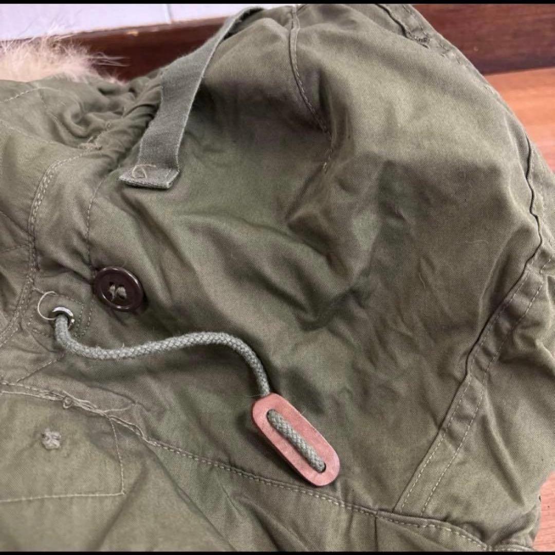50s 米軍実物　M51フード　M1951 PARKA コヨーテファ ③送料無料