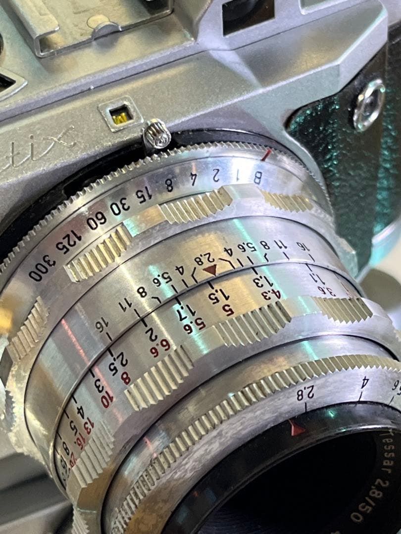 Altix（Germany）+ Tessar 50mm f/2.8 美品・完動品