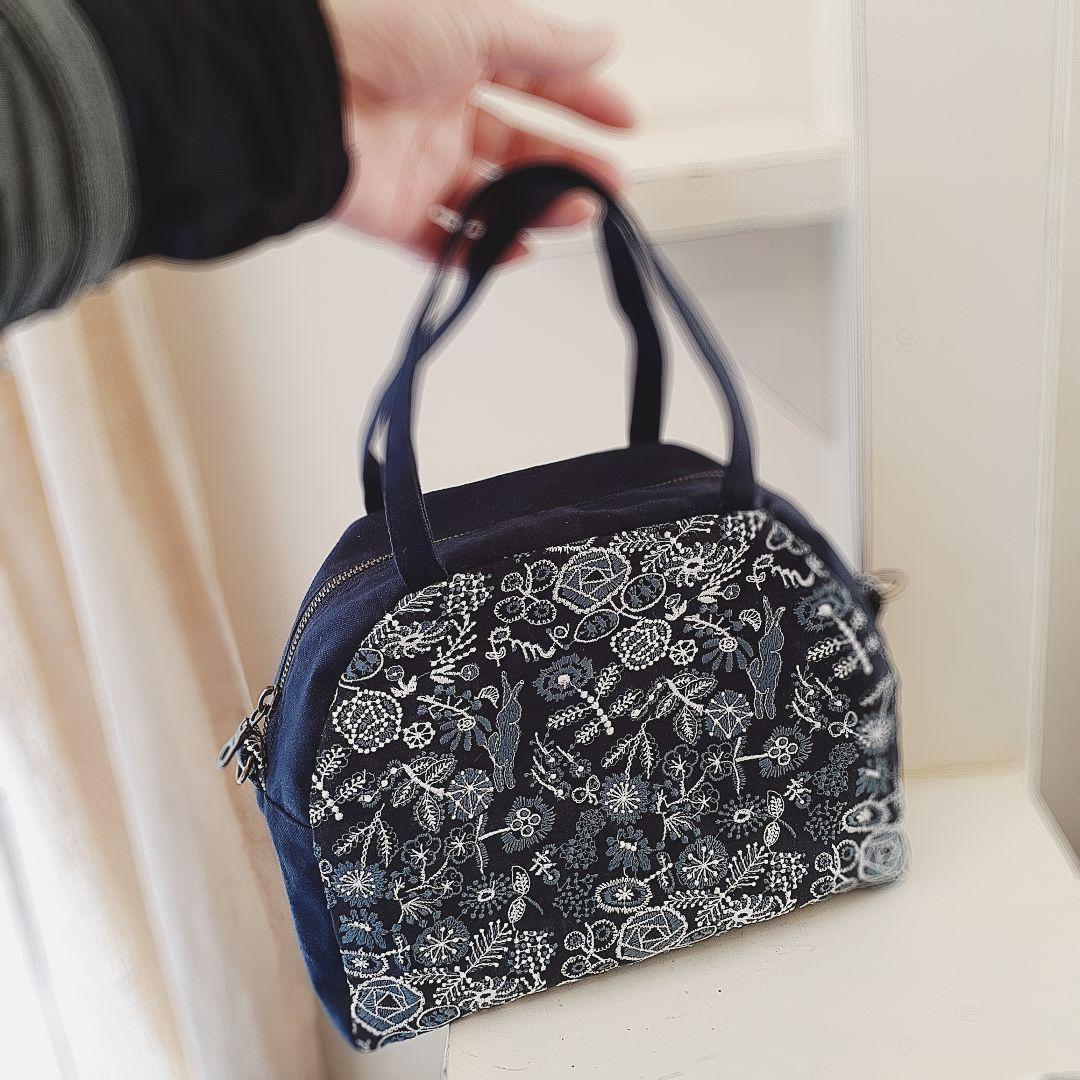 【new❤︎一般販売】⚮̈ ミナペルホネン celebrate◆ラウンドバッグ