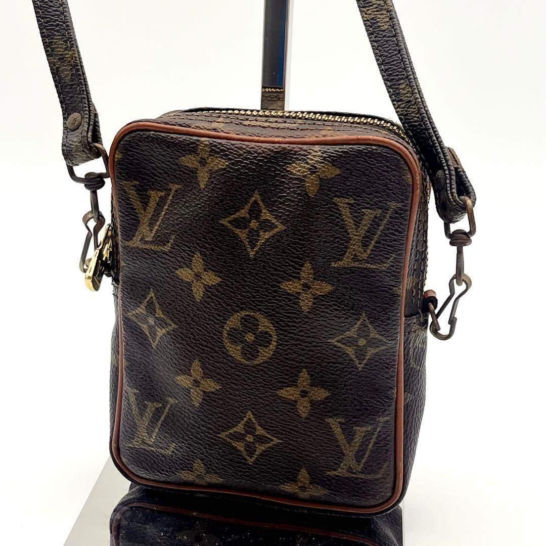 ルイヴィトン モノグラム ミニダヌーブ ショルダーバッグ 本物 正規品 男女兼用