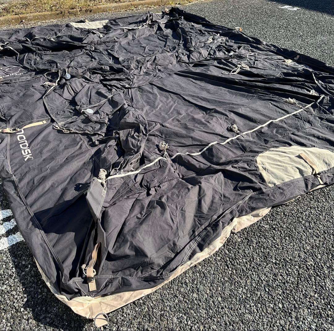 Nordisk Utgard Black Edition テントフロア付き！