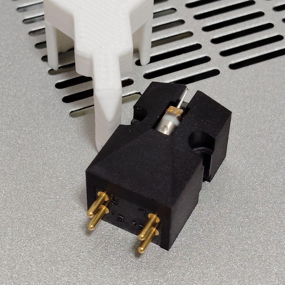 デノン MCカートリッジ DL-103 音質良好美品 ヘッドシェル共