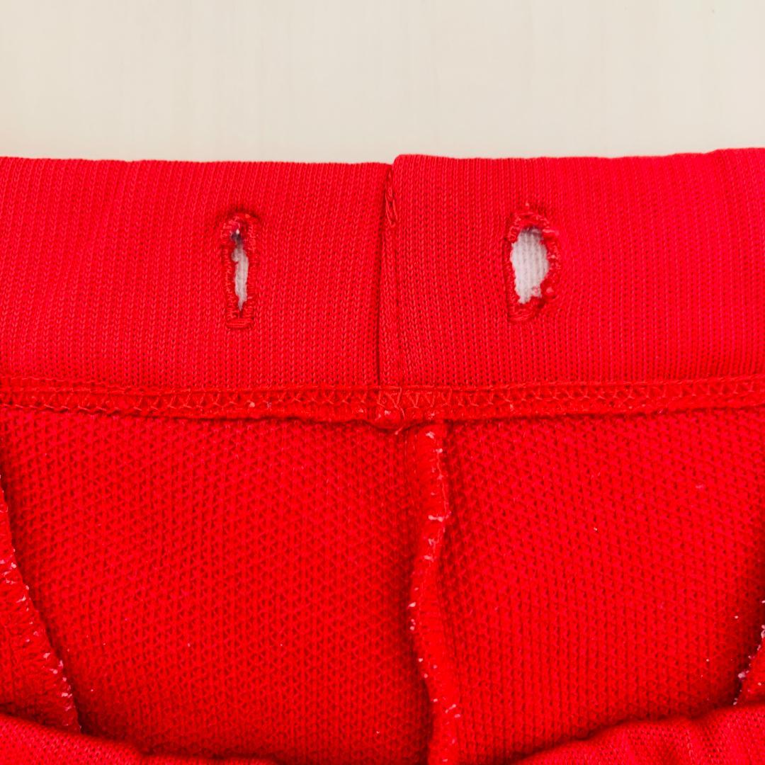 希少 保存◎ デサント製 adidas トラックスーツ 赤 日本製 70s後期