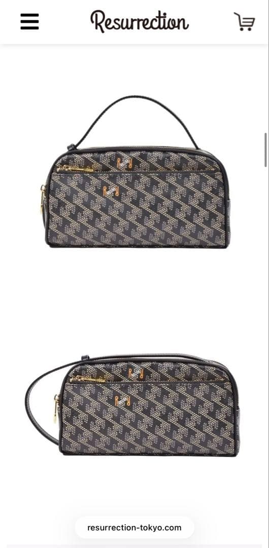 レザレクション　ピークス　NO.3 2way カートバッグ　定価¥34,100