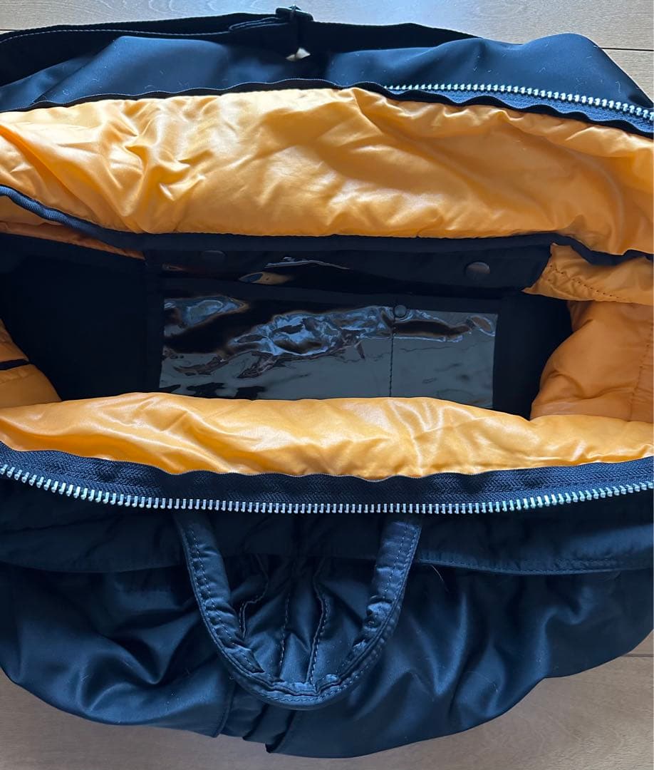 【希少】PORTER TANKER ダッフルバッグ ブラック Lサイズ 廃盤レア