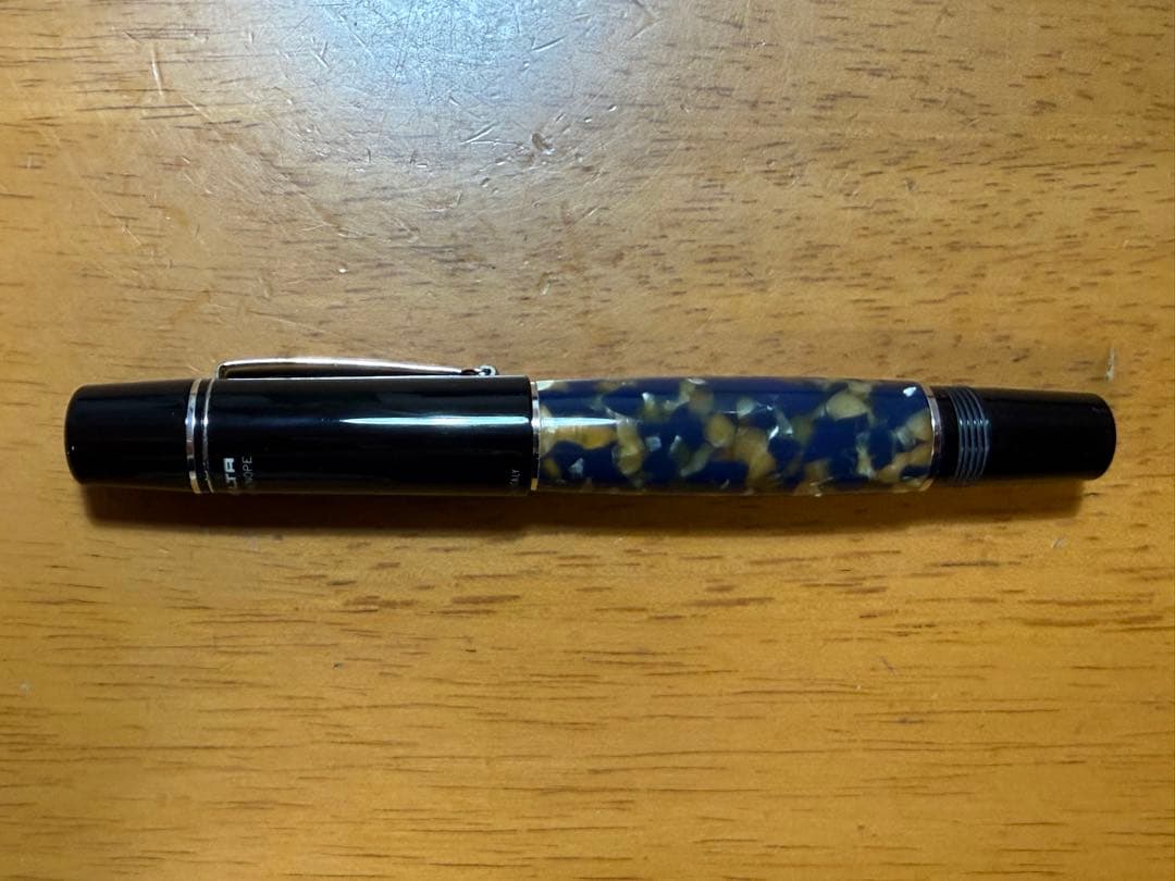 万年筆　DELTA デルタ　オールドナポリ　F 中古品　＊追記あり