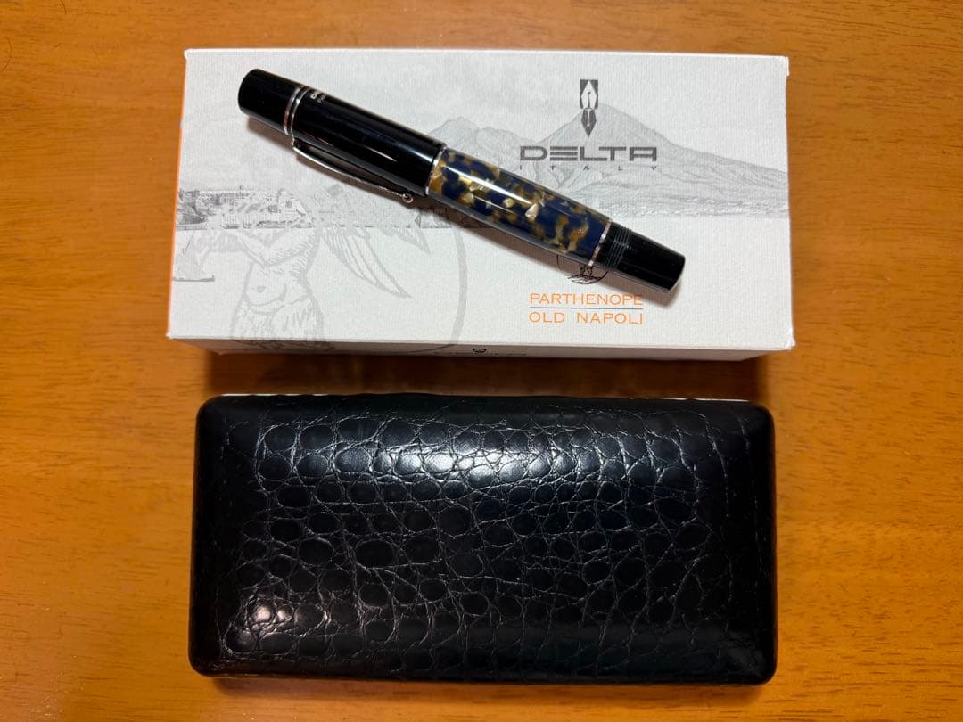 万年筆　DELTA デルタ　オールドナポリ　F 中古品　＊追記あり