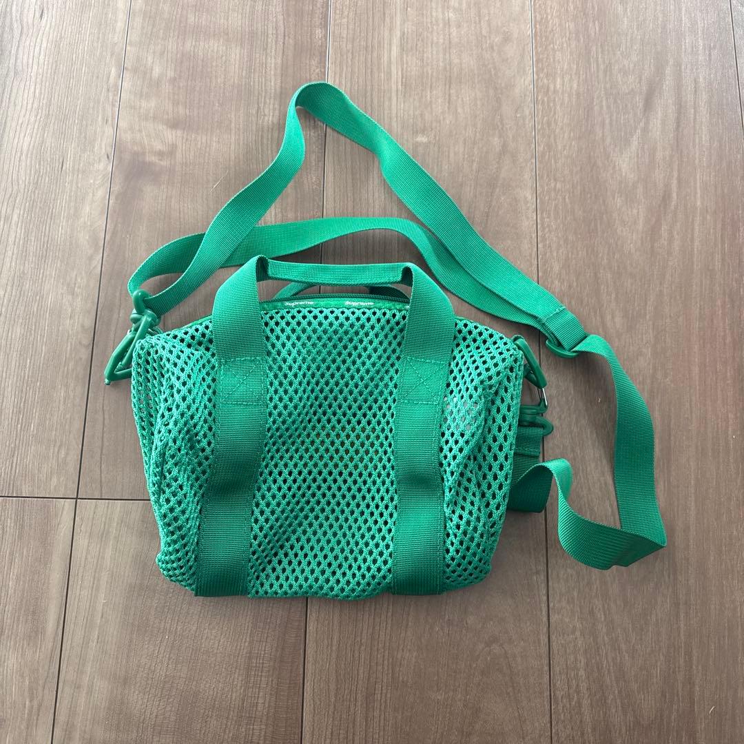 Supreme メッシュショルダーバッグ グリーン