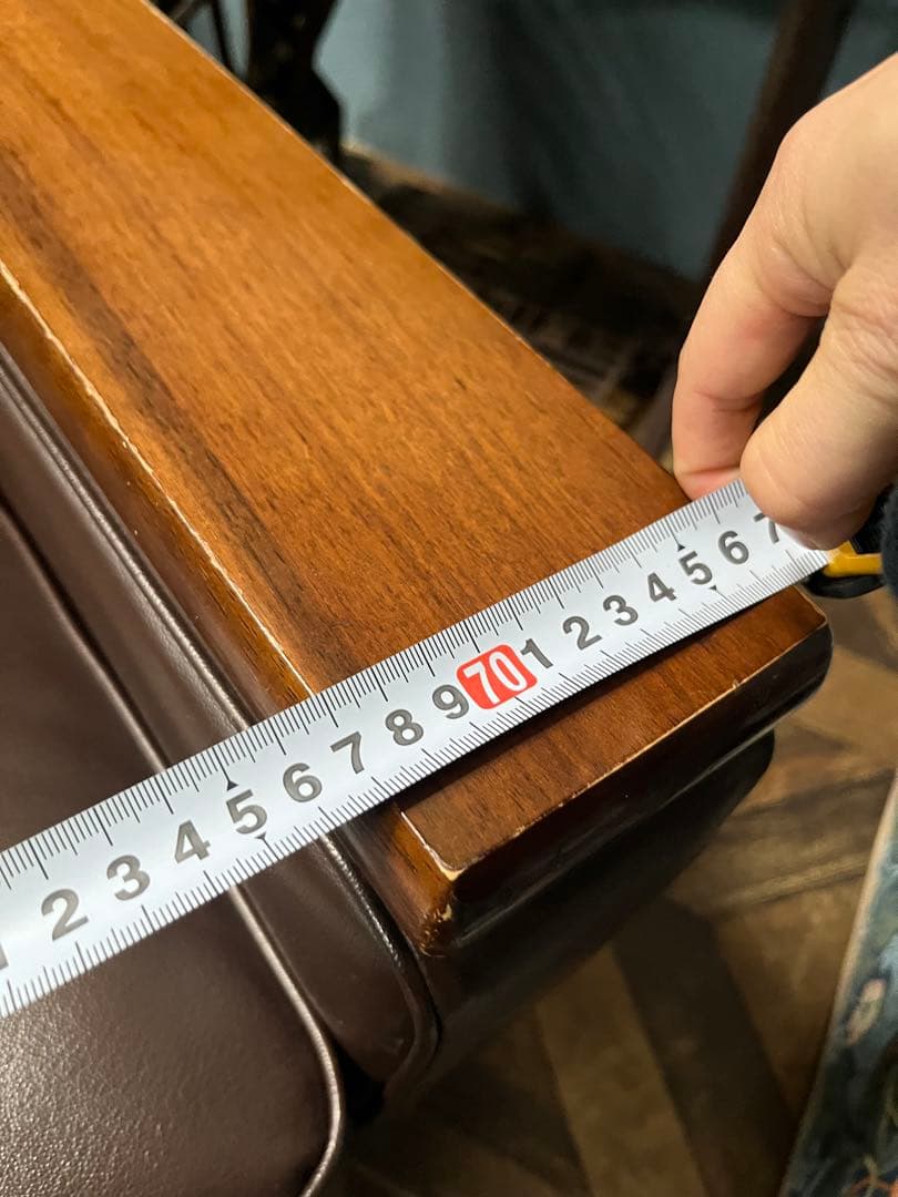 カリモク家具 1人掛けソファ シングル アンティーク 昭和レトロ 応接